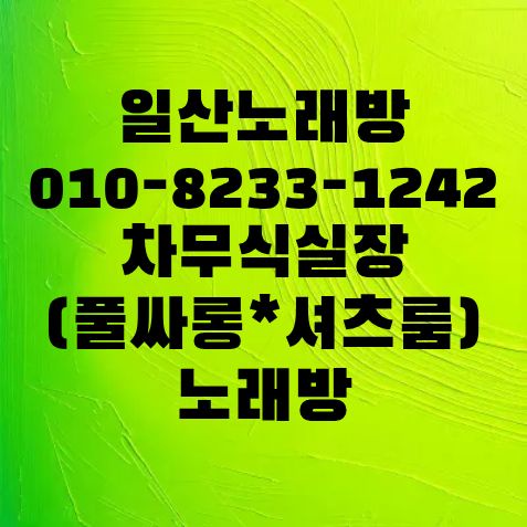 일산 유흥 거리 전경